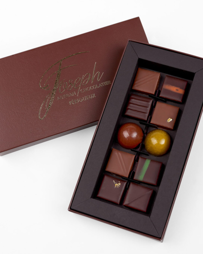 COFFRET 10 CHOCOLAT ASSORTIMENTS - 70G