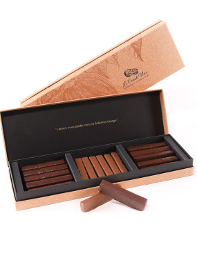 COFFRET CROUSTI NOIX NOIR ET LAIT - 300G