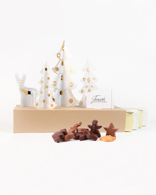 CALENDRIER DE L'AVENT : FORÊT ENCHANTÉ  OR  (360G)