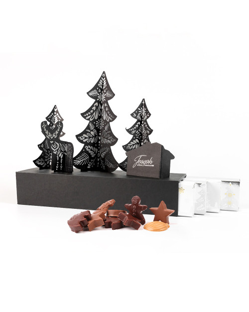 CALENDRIER DE L'AVENT : FORÊT ENCHANTÉ ARGENT (360G)