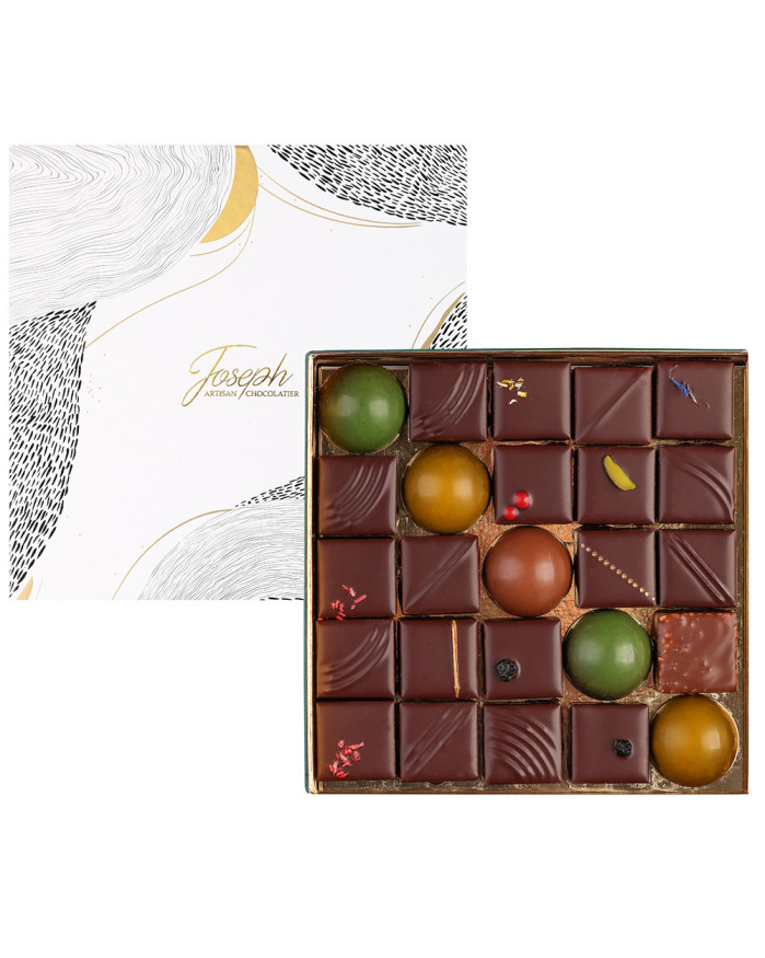 COFFRET PRESTIGE 25 CHOCOLATS :  N°3  (175G)