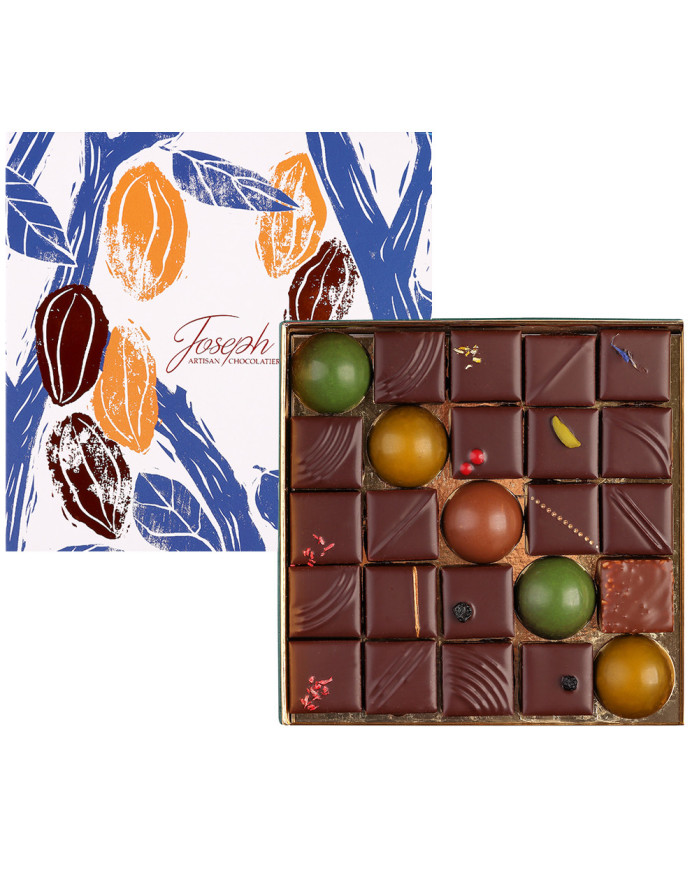 COFFRET PRESTIGE 25 CHOCOLATS : N°1  (175G)