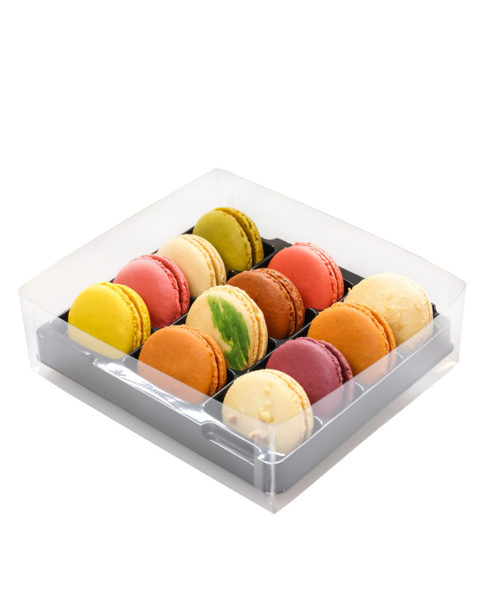 Coffret de 12 macarons NON EXPÉDIABLE