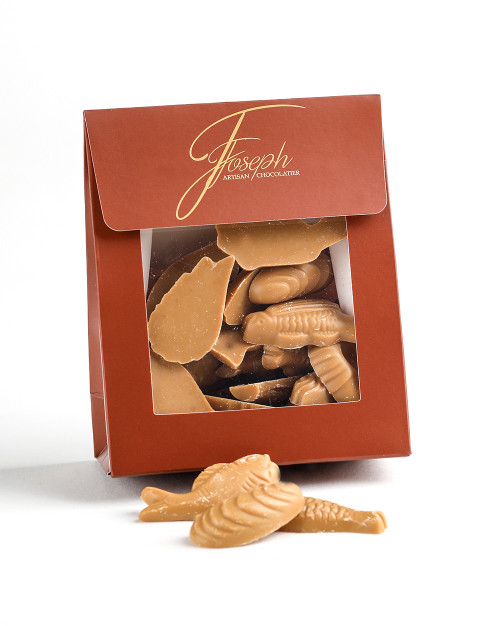 FRITURE SECHE CHOCOLAT BLOND - 100G