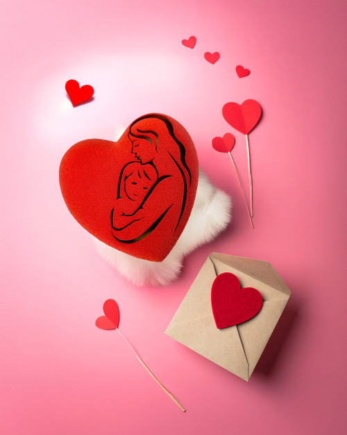 COEUR FÊTE DES MÈRES  : 130G (Produit qui ne peut pas être expédié)