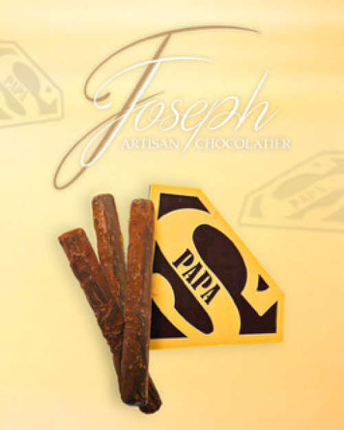 COFFRET 3 CIGARES CHOCOLAT PRALINÉ