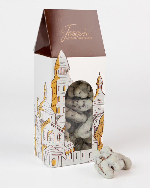 NOIX ENROBÉES DE CHOCOLAT (BLANCHE) - 100G