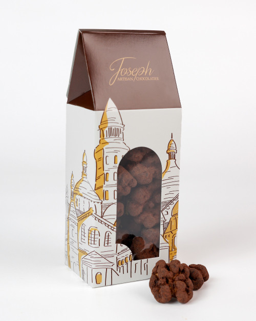 NOIX ENROBÉES DE CHOCOLAT NOIR - 100G