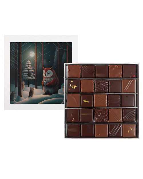 COFFRET 25 CHOCOLATS ASSORTIMENTS - 180G