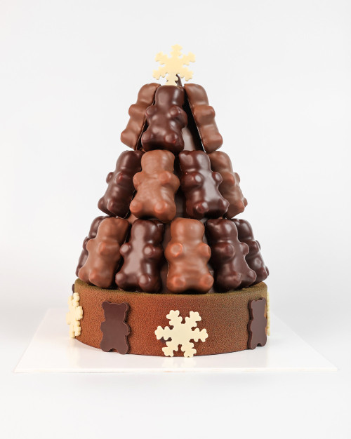 SAPIN OURSONS GUIMAUVE  : 800G (Produit qui ne peut pas être expédié)