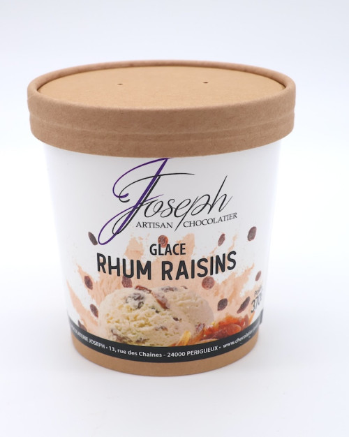 CRÈME GLACÉ RHUM RAISIN - 370G