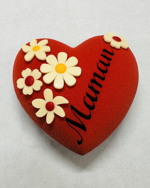 COEUR FÊTE DES MÈRES  : 110G (Produit qui ne peut pas être expédié)