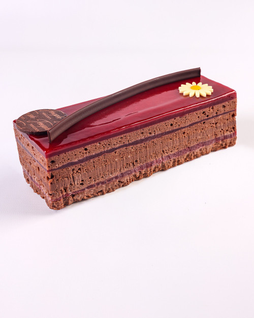 Cake  chocolat et fruits rouges