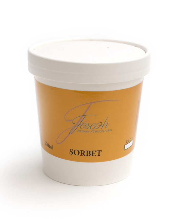 SORBET PÊCHE DE VIGNES - 1/2 litre